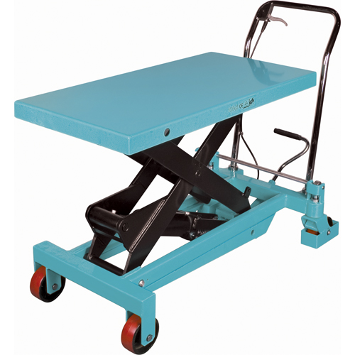 Table &eacute;l&eacute;vatrice robuste &agrave; ciseaux hydraulique, 40" lo x 20-1/8" la, Acier, Capacit&eacute; 2200 lb Stor-it Systems
