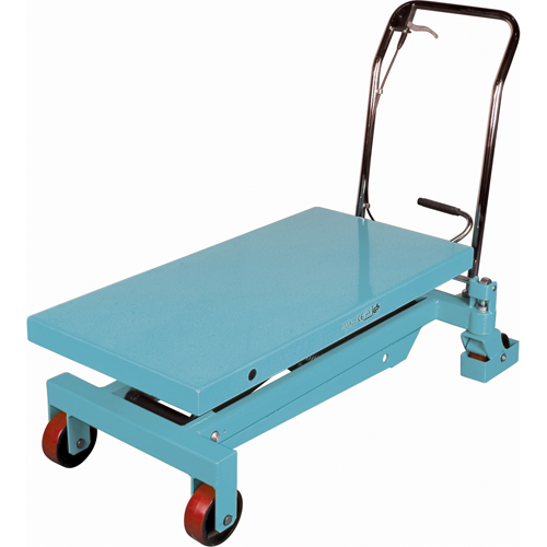 Table &eacute;l&eacute;vatrice robuste &agrave; ciseaux hydraulique, 40" lo x 20-1/8" la, Acier, Capacit&eacute; 2200 lb Stor-it Systems