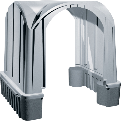 Abris en poly pour l'ext&eacute;rieur, 2 murs, 7' lo x 6' la x 7' h Stor-it Systems