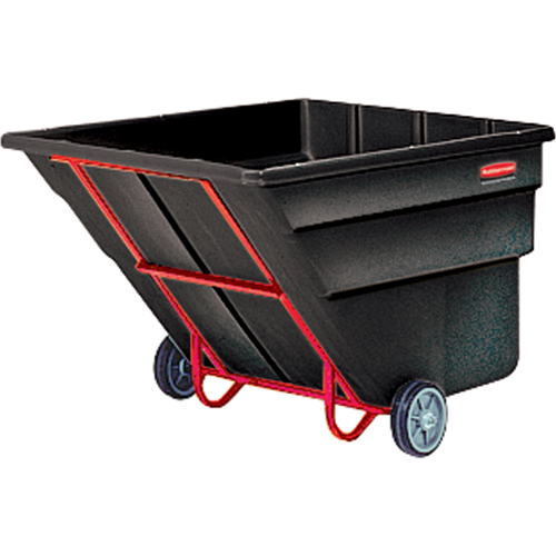 Tilt Truck, Polyethylene, 2 cu. yd., 2300 lbs. Load Capacity Stor-it Systems