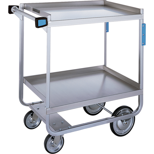 Chariots robustes &agrave; ch&acirc;ssis en U, 2 Tiers, 19-3/8" la x 34-1/2" h x 32-5/8" p, Capacit&eacute; 700 lb Stor-it Systems
