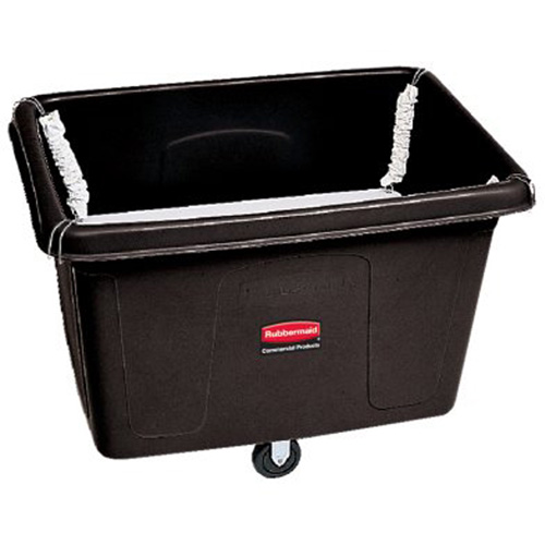 Cube Truck with Spring Platform, Polyethylene, 44-1/16" L x 31" W x 32-1/2" H, 14 cu.ft. Volume, 500 lbs. Capacity Stor-it Systems
