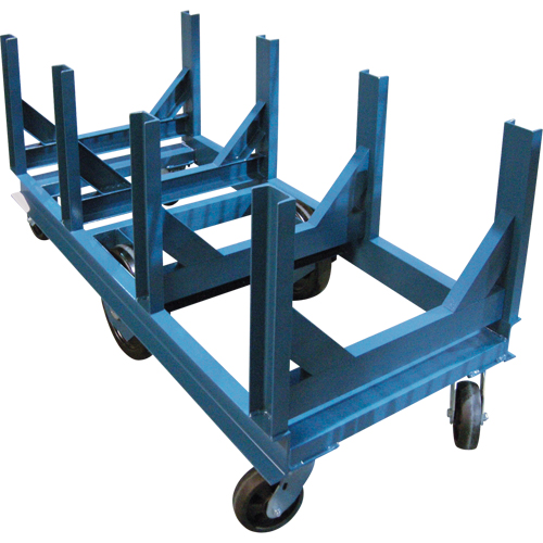 Bar Cradle Truck, 60" L x 28" W x 29" H, 5000 lbs. Capacity, Phenolic Wheels Stor-it Systems
