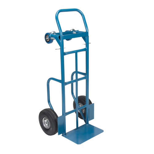 Convertible Deluxe Hand Truck, Steel, 800 lbs. Capacity Stor-it Systems