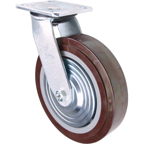 Caster, Swivel, 8" (203.2 mm), Polyurethane, 1000 lbs. (453.6 kg.) Stor-it Systems