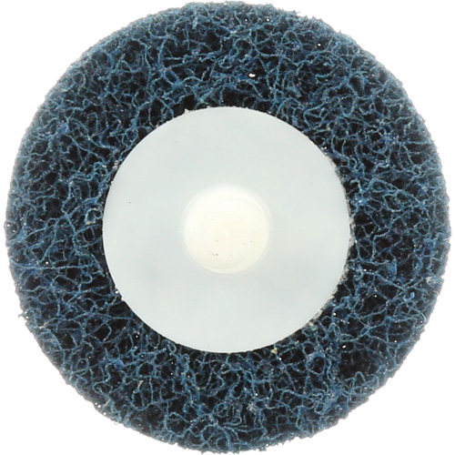 Disque de ponçage et meulage &agrave; rechange rapide HS Buff & Blend Standard Abrasives 840358, 2" dia., Grain Moyen, Oxyde d'aluminium Stor-it Systems