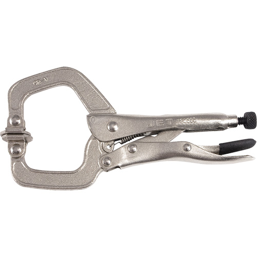 Pince en C &agrave; verrouillage ultra-robuste avec patin pivotant, Capacit&eacute; de 6" (152 mm) Stor-it Systems