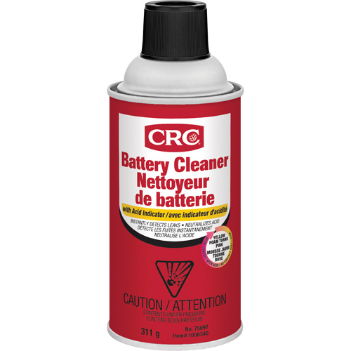 Battery Cleaner With Acid Indicator, Aerosol Can Stor-it Systems