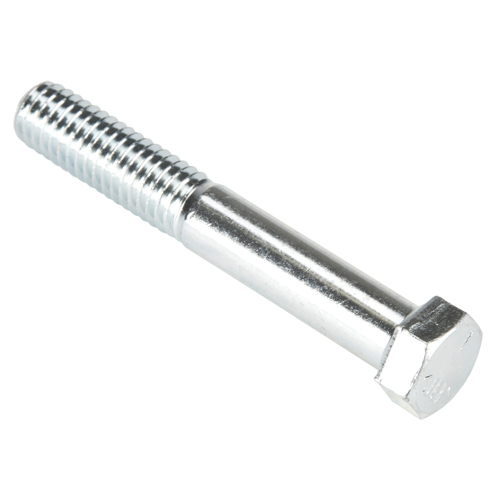Hex Head Cap Screw, 7/16" Dia., 3" L, Zinc Plated, Coarse, Grade 5 Stor-it Systems
