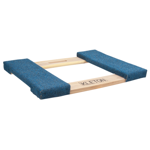 Cadre de socle roulant en bois dur &agrave; bouts avec tapis, Cadre en Bois, 18" la x 24" lo, Capacit&eacute; 900 lb Stor-it Systems
