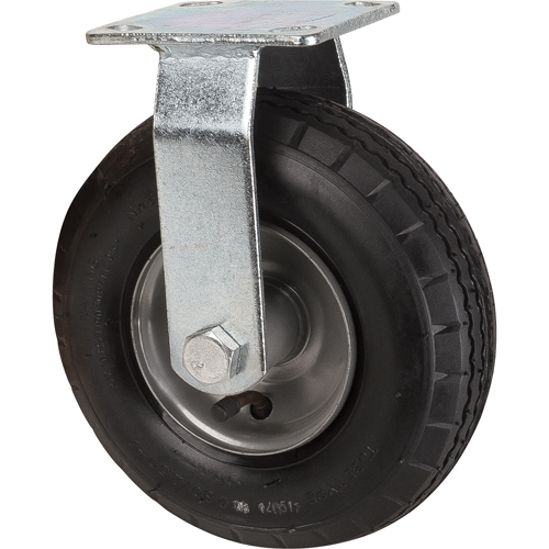 Roulettes pneumatiques, Fixe, 8" (203,2 mm), Pneumatique, 350 lb (158,8 kg) Stor-it Systems