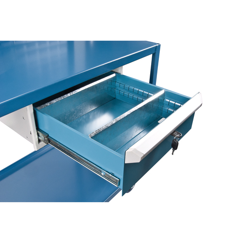 Chariots de service mobiles, 2 Tiers, 24" la x 57" h x 40" p, Capacit&eacute; 1200 lb Stor-it Systems