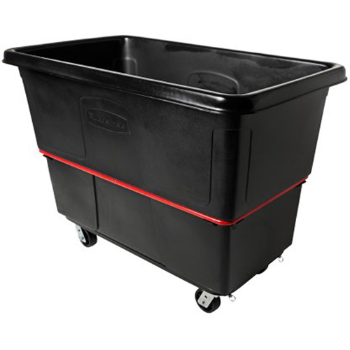 Chariot utilitaire &agrave; usage intensif, Plastique recycl&eacute; noir, 59"/34-5/8" lo x 34"/59-1/64" la x 42-1/16"/42-7/8" h, Volume 27 pi³, Capacit&eacute; 1200 lb Stor-it Systems