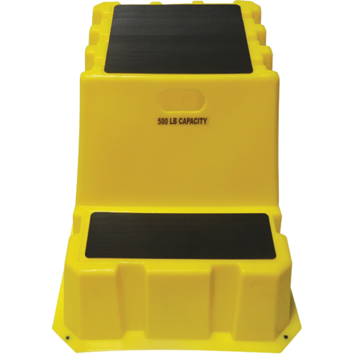 Escabeaux emboîtables industriels, 2 marches, 32-3/4" x 25-3/4" x Hauteur 20-1/2" Stor-it Systems