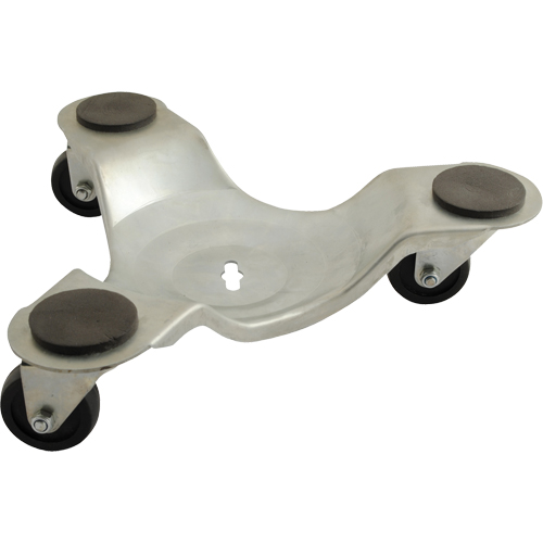 Socle roulant zingu&eacute; pour les pattes, Capacit&eacute; de 300 lb, Cadre en Acier, 2,75" h Stor-it Systems