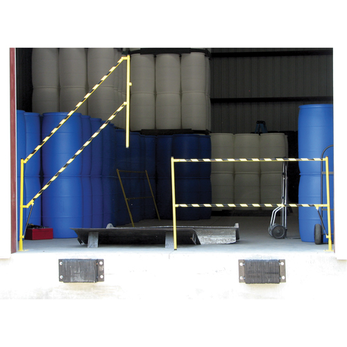 Safety Lift Gate, 10' L x 42-5/8" H, 159" Raised, Yellow Stor-it Systems