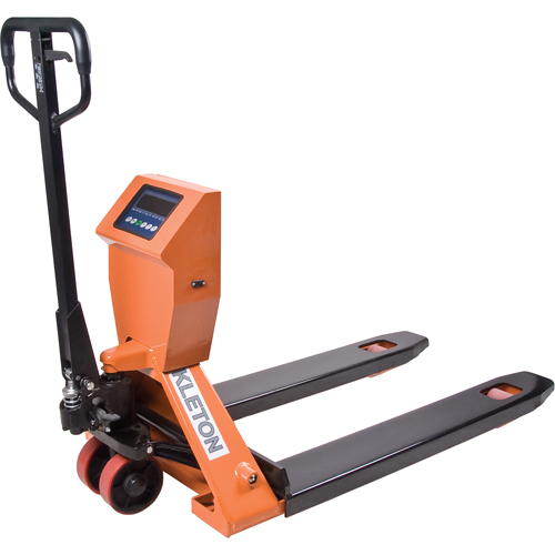 Digital Scale Pallet Truck, 44.5" L x 21.25" W, 4400 lbs. Cap. Stor-it Systems