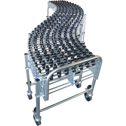 Convoyeurs extensibles/flexibles, 18" la x 8' 11" lo, Capacit&eacute; de 226 lb par pi lin. Stor-it Systems