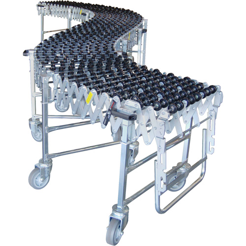 Expandable/Flexible Conveyors, 30" W x 8' 6" L, 226 lbs. per lin. ft. Capacity Stor-it Systems