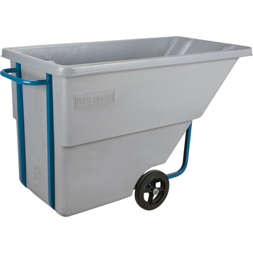 Tilt Truck, Polyethylene, 0.625 cu. yd., 850 lbs. Load Capacity Stor-it Systems
