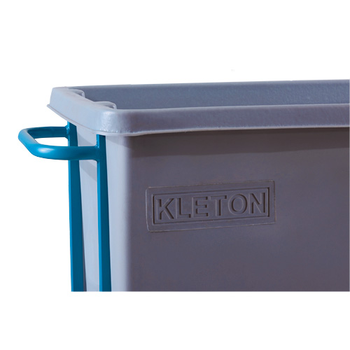 Chariot basculeur en acier, Poly&eacute;thyl&egrave;ne, 0,625 vg³, Capacit&eacute; de charge de 850 lb Stor-it Systems