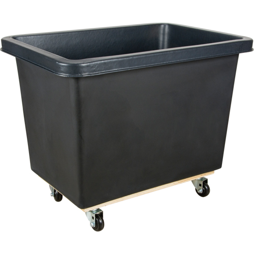 Chariot-caisse en &agrave; parois effil&eacute;es, Poly&eacute;thyl&egrave;ne, 37" lo x 26" la x 30" h, Volume 9 pi³, Capacit&eacute; 500 lb Stor-it Systems