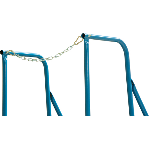 Trailer Access Rolling Ladder with Rails, 4 Steps, 22" Step Width, 37" Platform Height, Steel Stor-it Systems