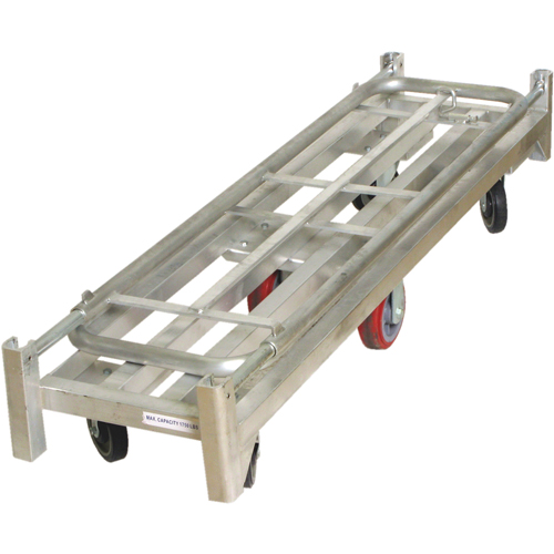 Chariot &agrave; plateforme U-Boat, 59-1/2" lo x 16" la x Capacit&eacute; 1750 lb, Roues en Polyur&eacute;thane Stor-it Systems