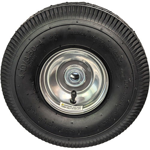Roue pneumatique de rechange pour diable, 10" (254 mm), Capacit&eacute; de 350 lb Stor-it Systems