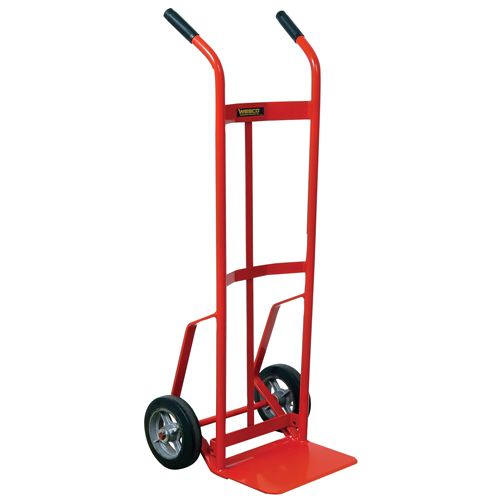 Hand Truck with Reinforced Noseplate - 136RN-HB, Dual Handle, Steel, 51" Height, 800 lbs. Capacity Stor-it Systems