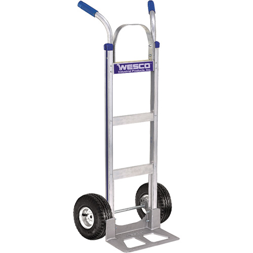 Cobra-Lite Hand Truck - 410-T14-P, Dual Handle, Aluminum, 49" Height, 600 lbs. Capacity Stor-it Systems