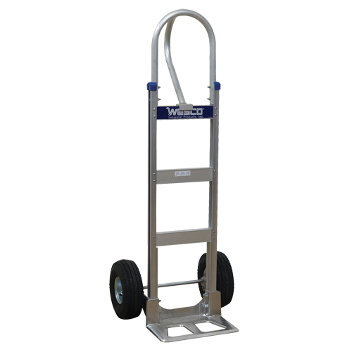 Cobra-Lite Hand Truck - 410-T14-P, P-Handle Handle, Aluminum, 52" Height, 600 lbs. Capacity Stor-it Systems
