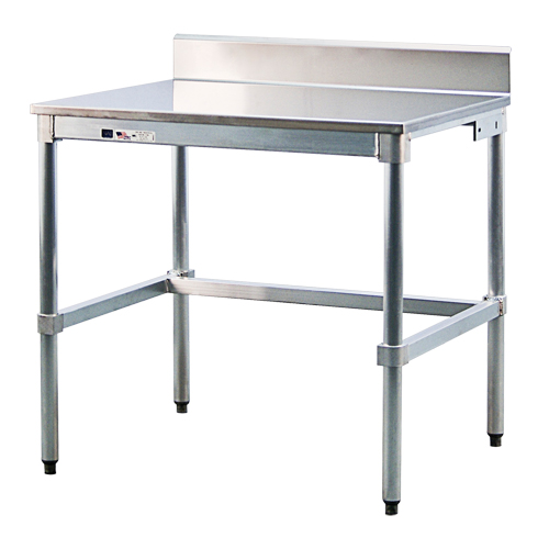 &eacute;tabli avec dessus en acier inoxydable Stor-it Systems