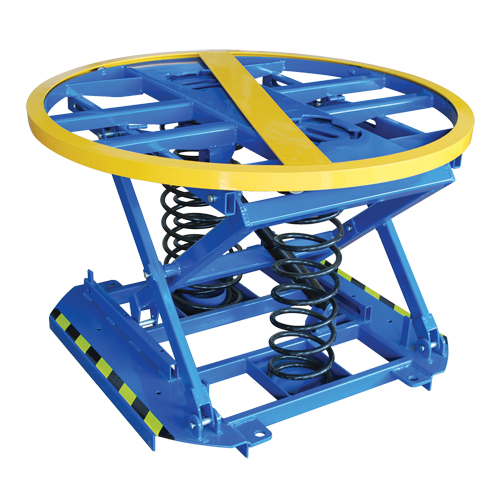 Plateforme de levage &agrave; ressorts, 43-5/8" lo x 43-5/8" la, Capacit&eacute; 4400 lb Stor-it Systems
