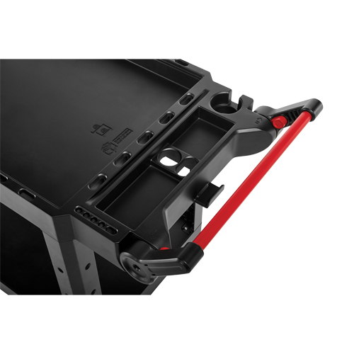 Chariot utilitaire robuste et polyvalent, 2 tiers, 17-3/4" x 36" x 46-1/5", Capacit&eacute; 500 lb Stor-it Systems