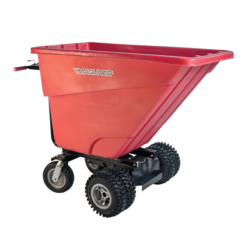 Motorized Tilt Truck, 13,5 pi³ Capacity, 45" H x 33-1/2" W x 68" D Stor-it Systems