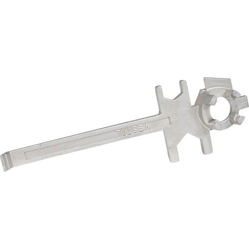Drum Wrench, 3/4"/2" Opening, 9-1/2" Handle, Stainless Steel Stor-it Systems