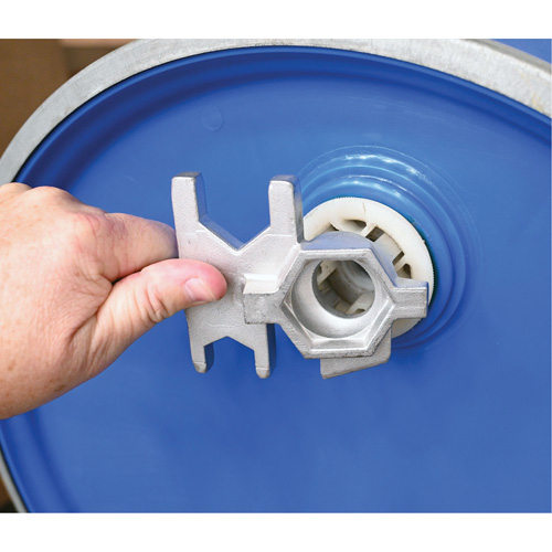 Drum Wrench, 3/4"/2" Opening, 9-1/2" Handle, Stainless Steel Stor-it Systems