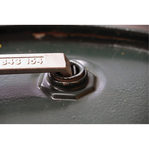 Drum Wrench, 3/4"/2" Opening, 9-1/2" Handle, Stainless Steel Stor-it Systems