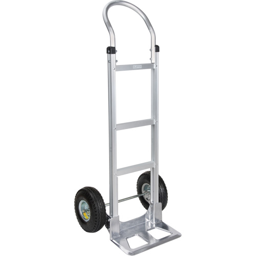 Knocked Down Hand Truck, Continuous Handle, Aluminum, 49-5/8" Height, 500 lbs. Capacity Stor-it Systems