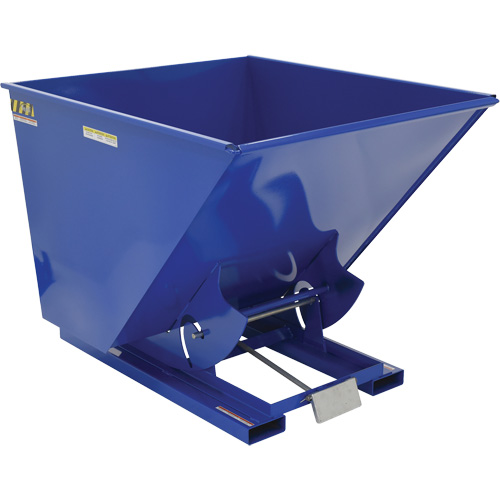 Conteneur autobasculeur, Acier, 2 vg³, Bleu Stor-it Systems