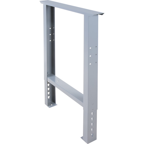 Pattes d'&eacute;tabli pour service industriel, Acier, 24" p x 34" h, Simple Stor-it Systems
