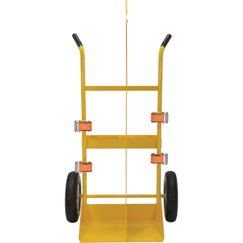 Welding Cylinder Torch Cart, Foam-Filled Wheels, 23-13/16" W x 22-13/16" L Base, 500 lbs. Stor-it Systems
