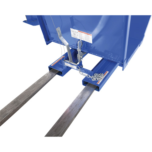 Tr&eacute;mie &agrave; parois ouvrantes, Acier, 1 vg³, Bleu Stor-it Systems