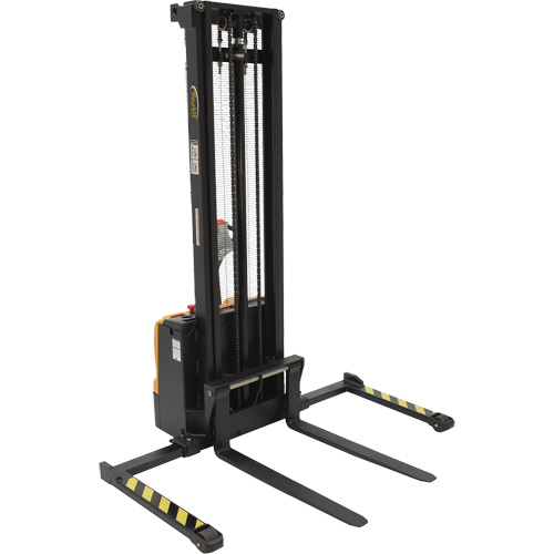 Gerbeur &agrave; m&acirc;t double, Fonctionnement &eacute;lectrique, Capacit&eacute; 2200 lb, Lev&eacute;e max 150" Stor-it Systems