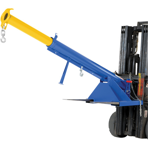 Grue t&eacute;lescopique pour chariot &eacute;l&eacute;vateur &agrave; fourche Orbit Boom Stor-it Systems