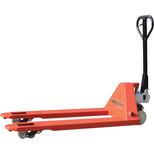 Eco Heavy-Duty Pallet Truck, Steel, 45" L x 21.6" W, 11000 lbs. Capacity Stor-it Systems