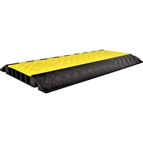 Protecteur de c&acirc;ble droit robuste Powerhouse, 5 canaux, 36" lo x 19,75" la x 2,25" h Stor-it Systems