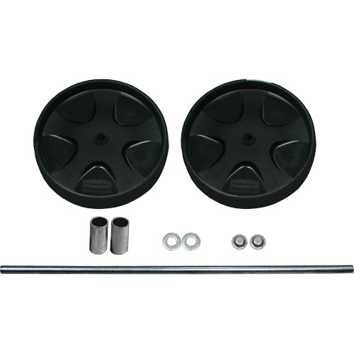 Trousse de roues et axe pour chariot de concierge Stor-it Systems