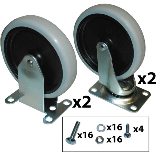 Utility Cart Caster Kit Stor-it Systems